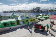Water Taxi Dock in Belize City