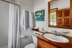Purple Cottage Bathroom