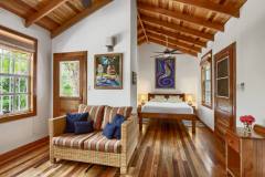 Purple Cottage Interior
