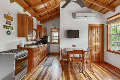 Purple Cottage Kitchen