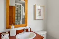 Weezie's White Cottage Bathroom